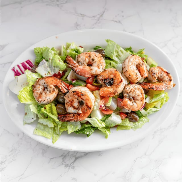Large Shrimp Salad.