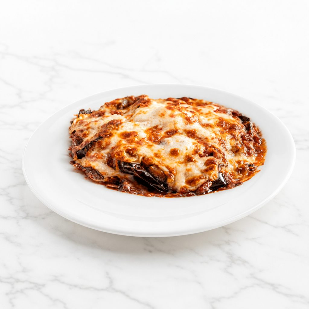 Eggplant Parmigiana.