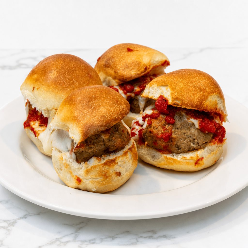 Meatball Sliders.