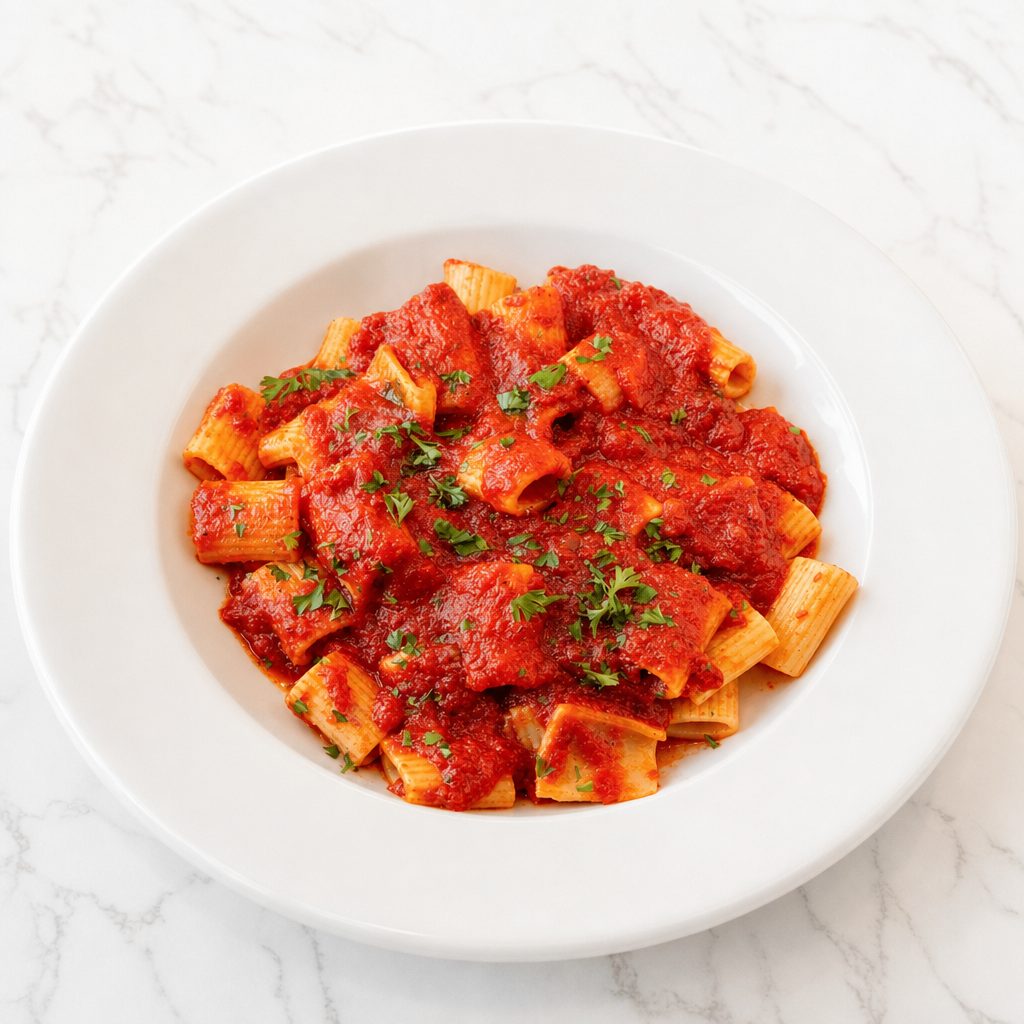Rigatoni.