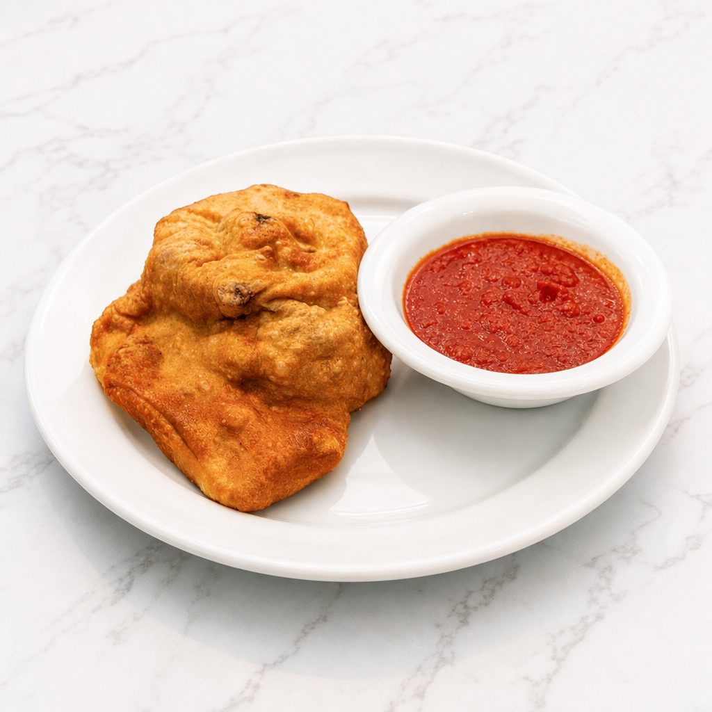 Meat Calzone.