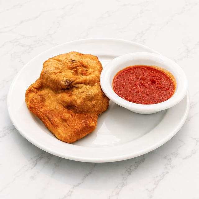 Meat Calzone.