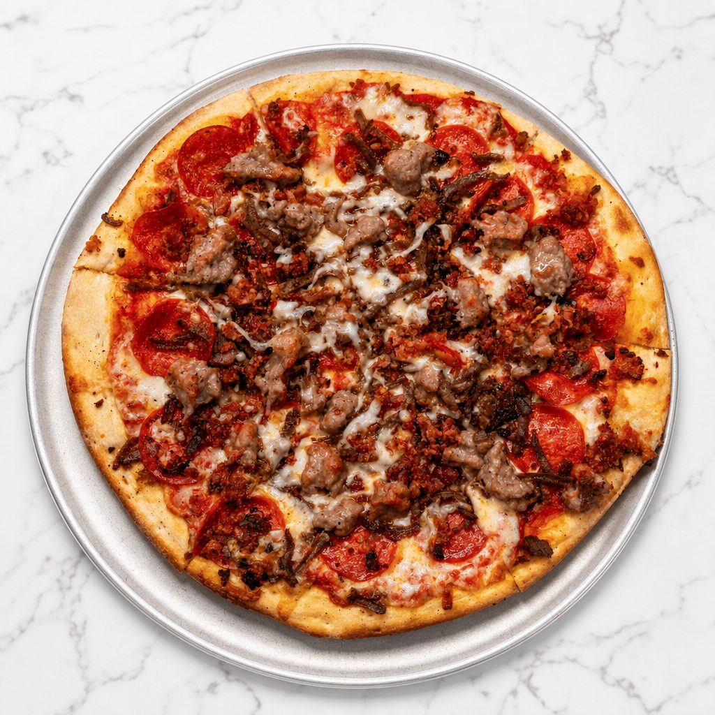 Small Maximus Special Pizza.