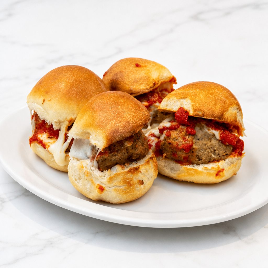 Meatball Sliders.