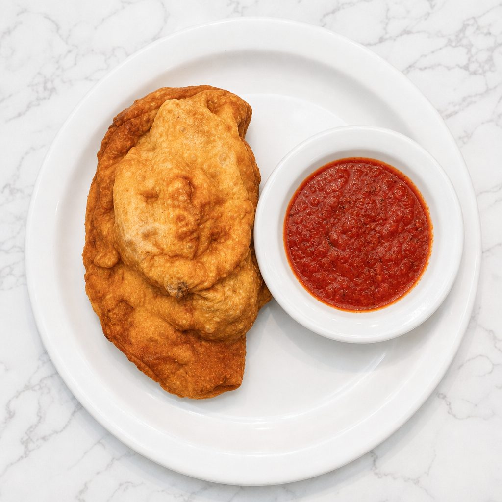 Meat Calzone.