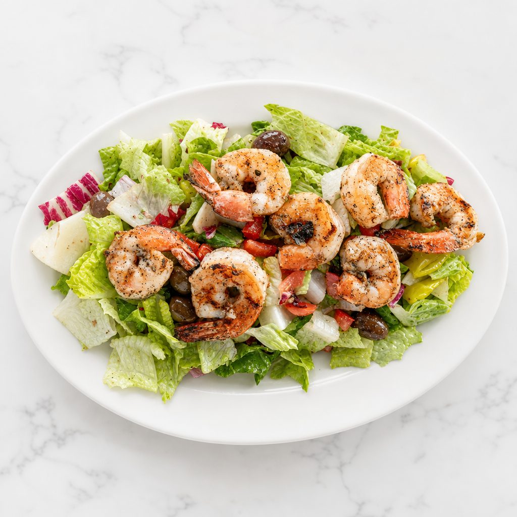 Large Shrimp Salad.