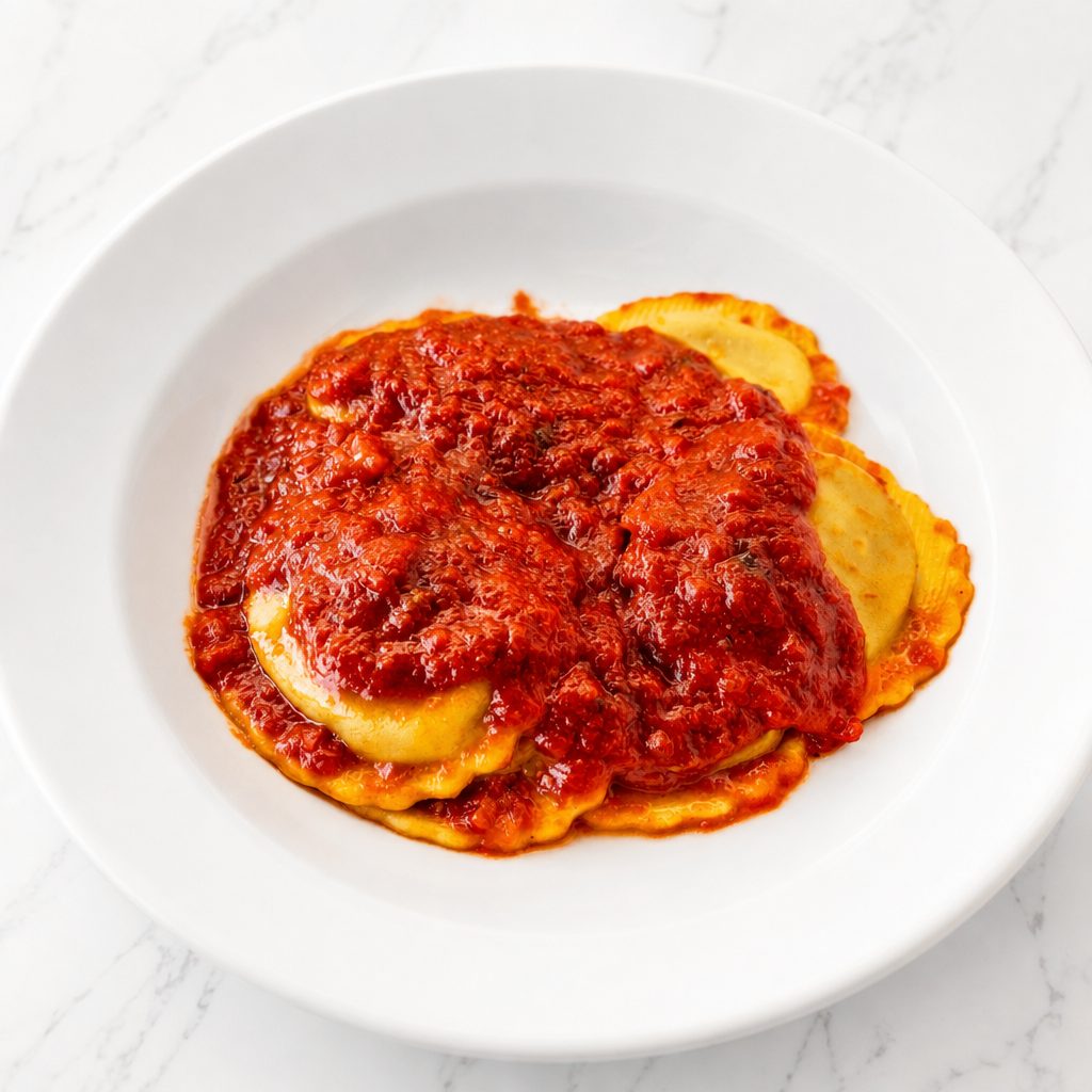 Beef Ravioli.