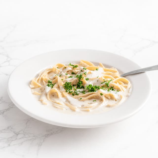 Fettuccine Alfredo.