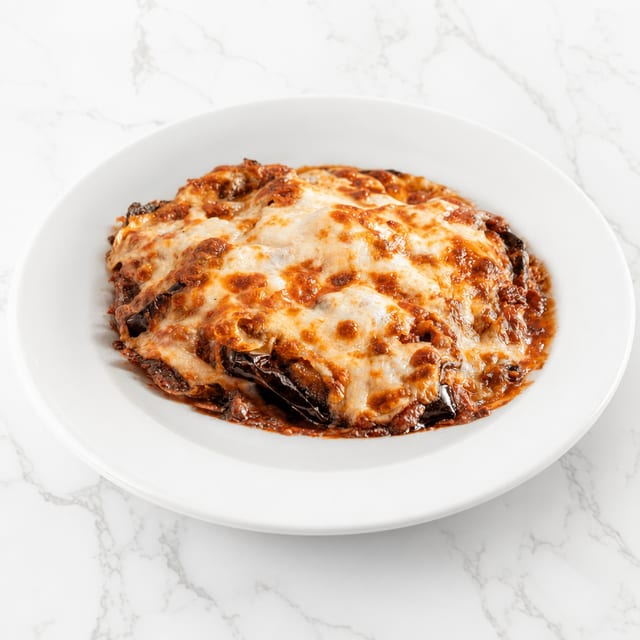 Eggplant Parmigiana.