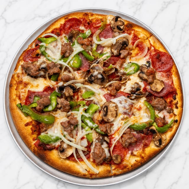 Large DiCicco's Special Pizza.