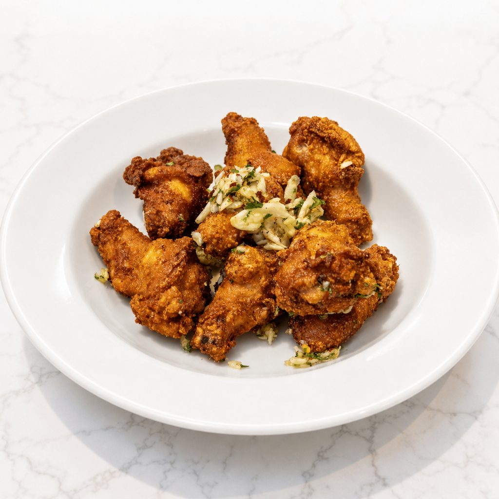Italian Style Chicken Wings.