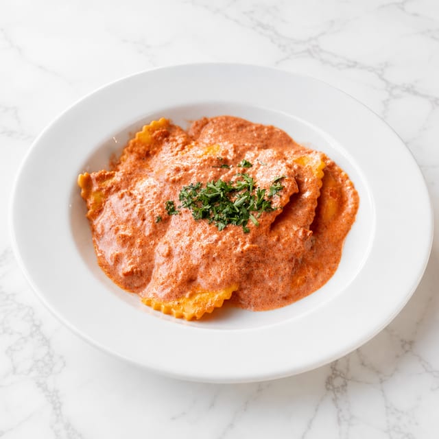 Shrimp and Lobster Ravioli.