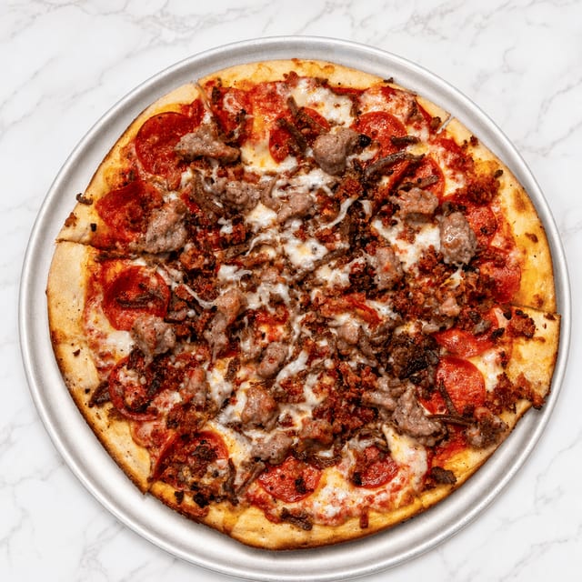 Small Maximus Special Pizza.