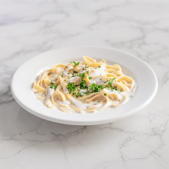 Fettuccine Alfredo.