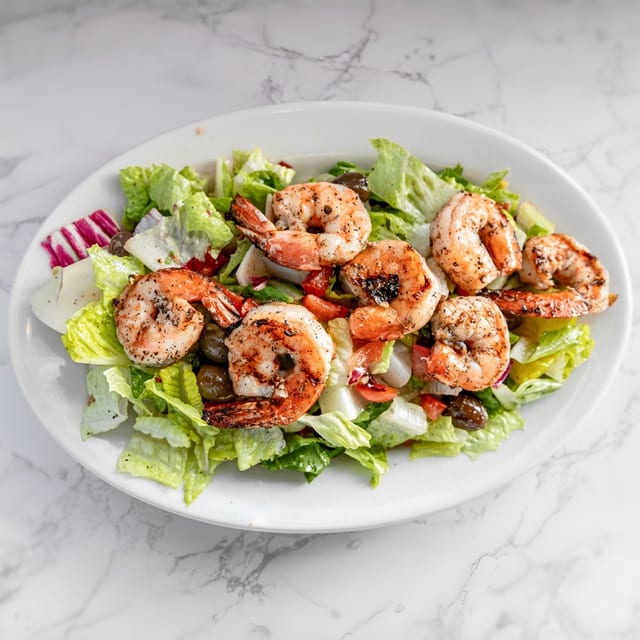 Large Shrimp Salad.