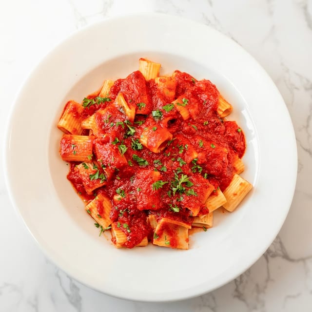 Rigatoni.