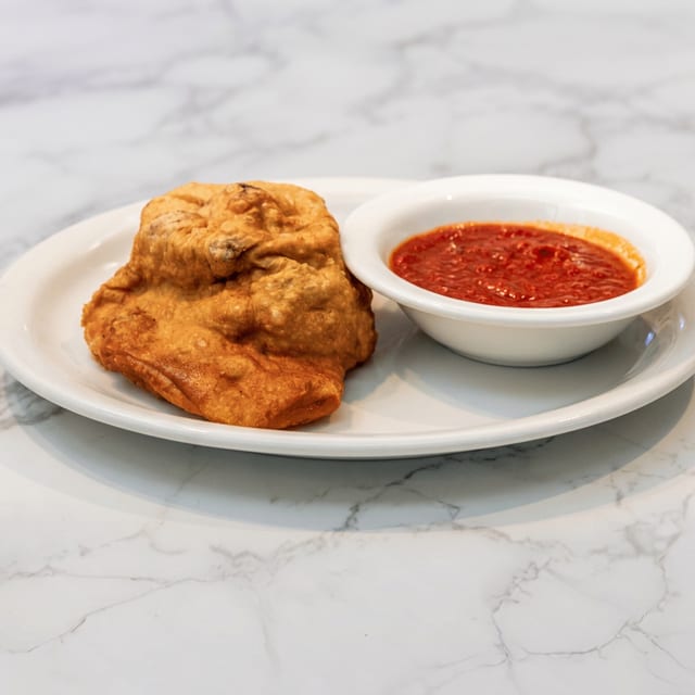 Meat Calzone.