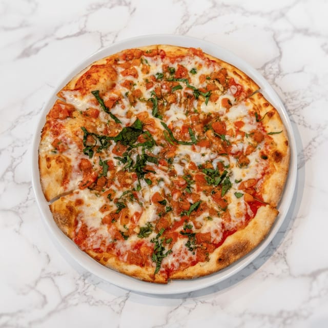 Giant Margherita Special Pizza.
