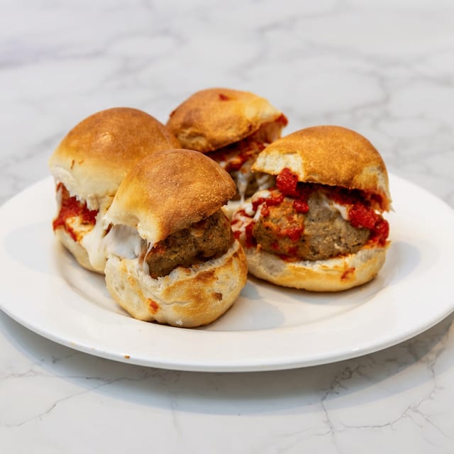 Meatball Sliders.