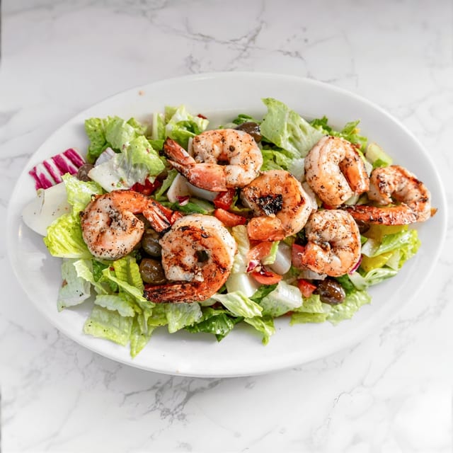 Large Shrimp Salad.