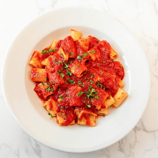 Rigatoni.