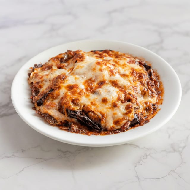 Eggplant Parmigiana.