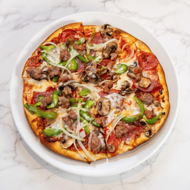 Large DiCicco's Special Pizza.